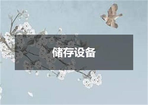 储存设备