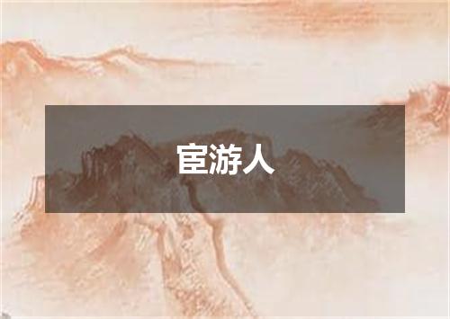 宦游人
