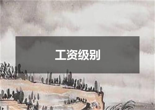 工资级别