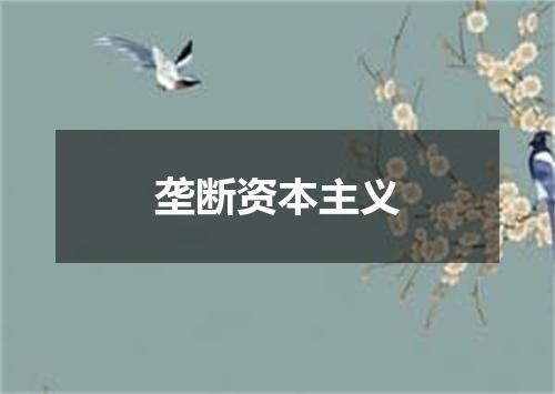 垄断资本主义