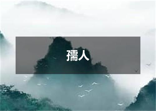 孺人