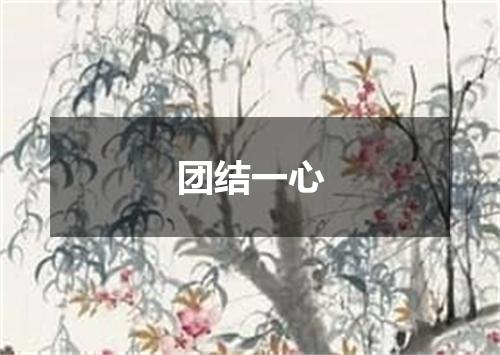 团结一心