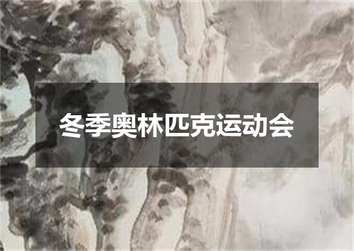 冬季奥林匹克运动会