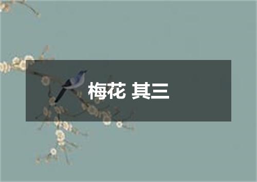 梅花 其三