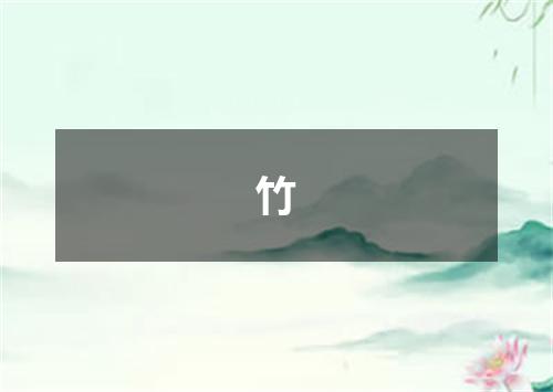 竹