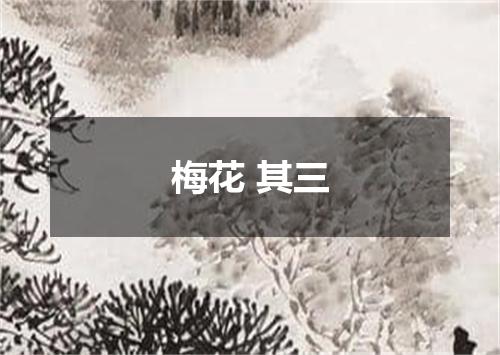 梅花 其三
