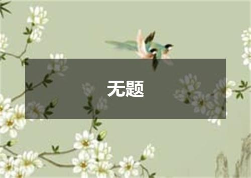 无题