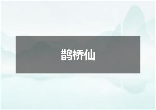 鹊桥仙