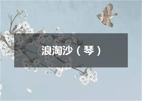 浪淘沙（琴）