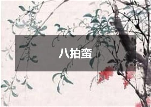 八拍蛮
