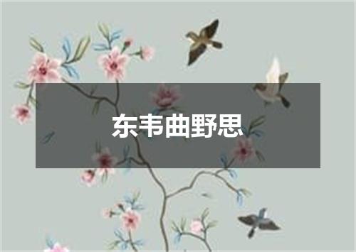 东韦曲野思