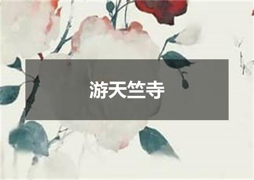 游天竺寺