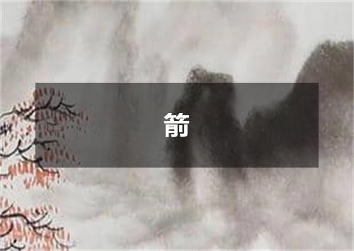 箭