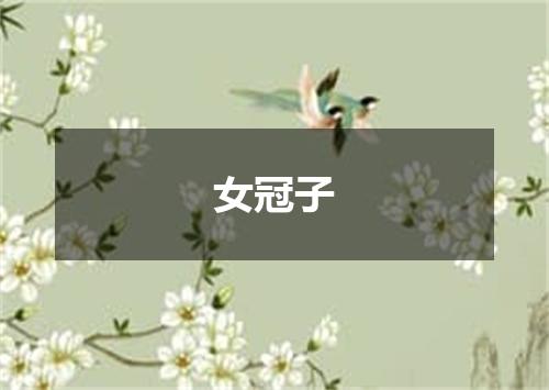 女冠子