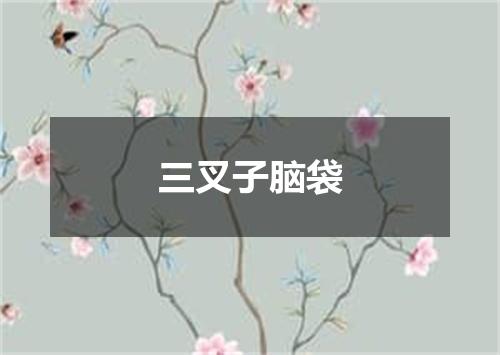 三叉子脑袋