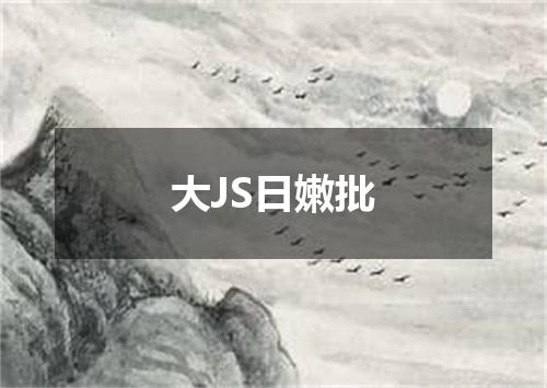 大JS日嫩批