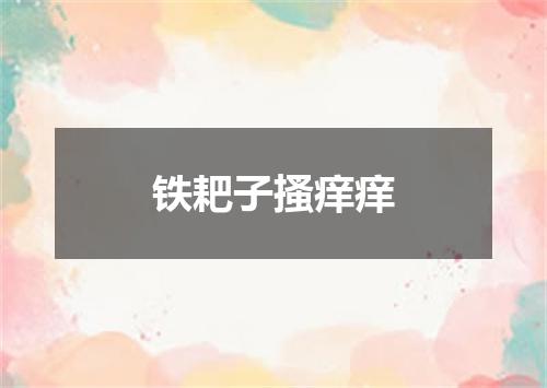 铁耙子搔痒痒
