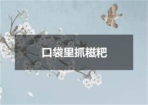 口袋里抓糍粑