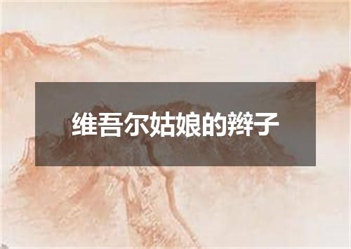 维吾尔姑娘的辫子