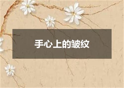 手心上的皱纹