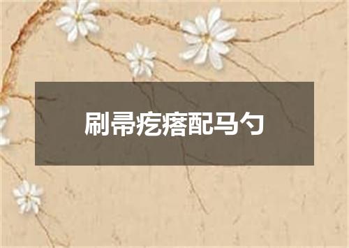 刷帚疙瘩配马勺