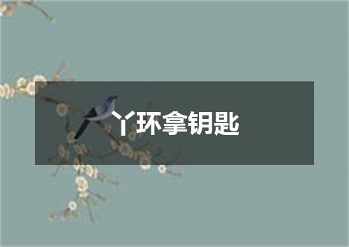 丫环拿钥匙