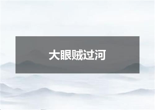 大眼贼过河