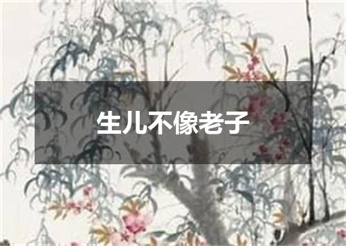 生儿不像老子