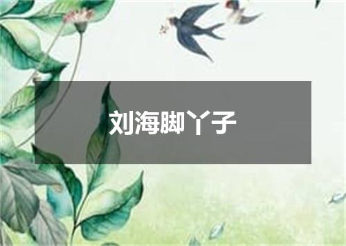刘海脚丫子