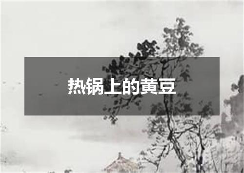 热锅上的黄豆
