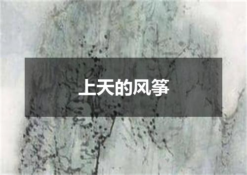 上天的风筝