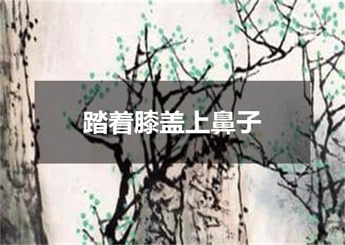 踏着膝盖上鼻子