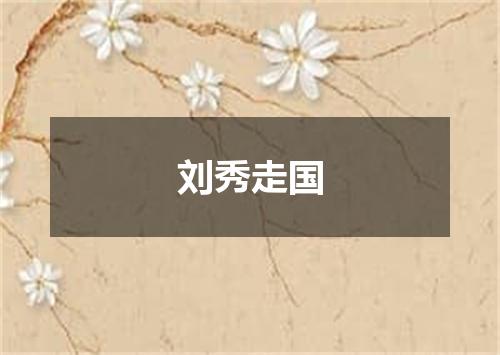 刘秀走国