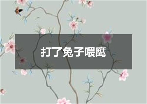 打了兔子喂鹰
