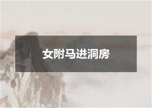 女附马进洞房