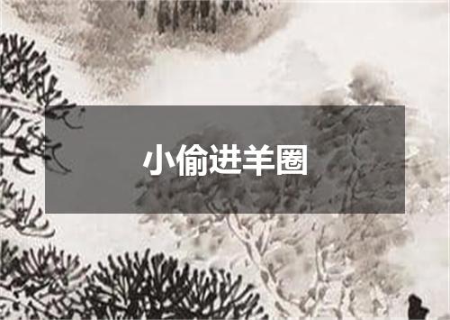 小偷进羊圈