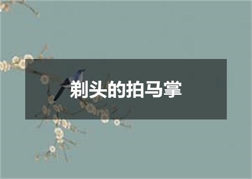 剃头的拍马掌