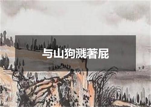 与山狗溅著屁