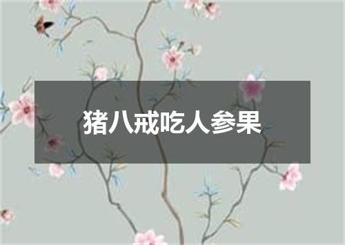 猪八戒吃人参果