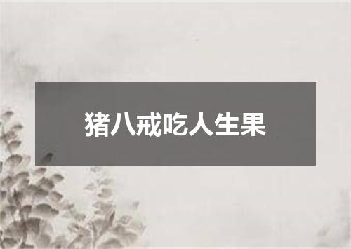 猪八戒吃人生果