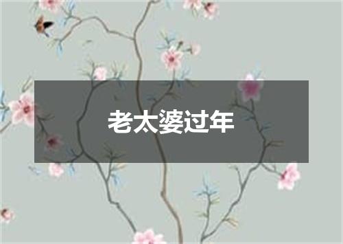 老太婆过年