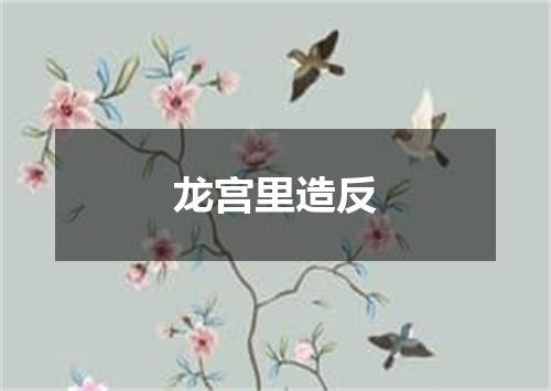 龙宫里造反